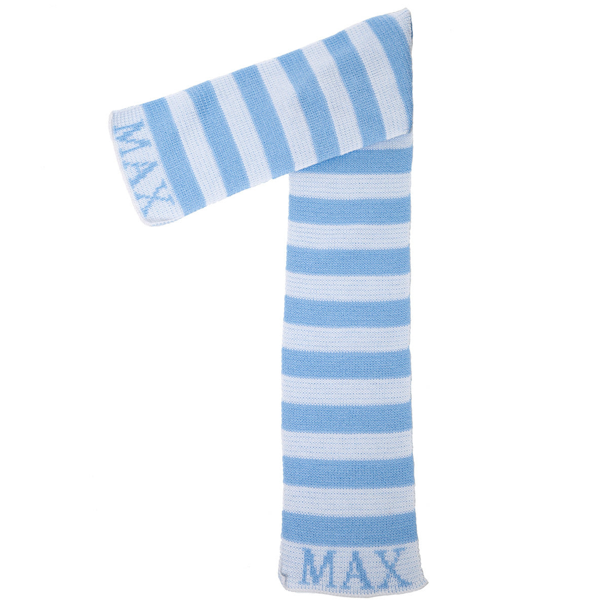 personalized modern stripe hat with earflaps
