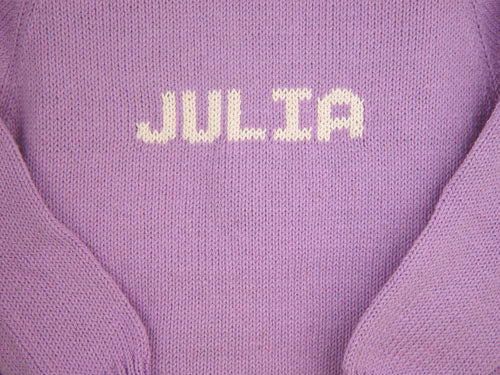 personalized name sweater