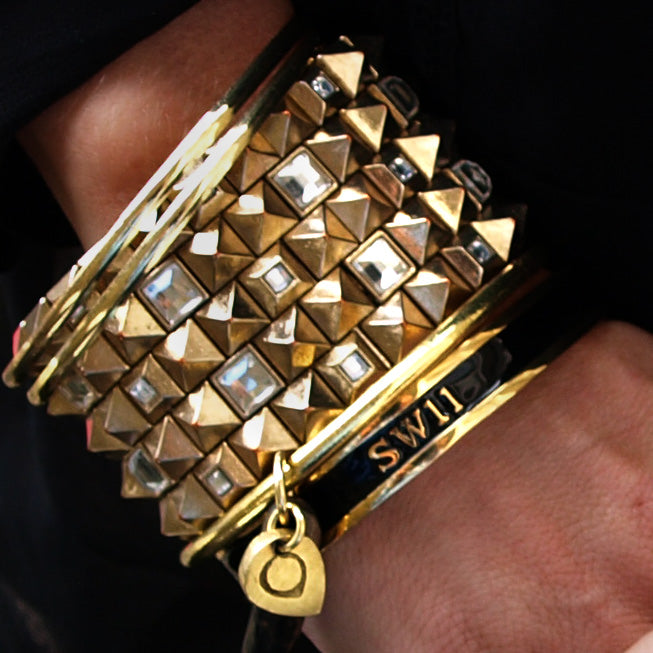 personalized signature bangle