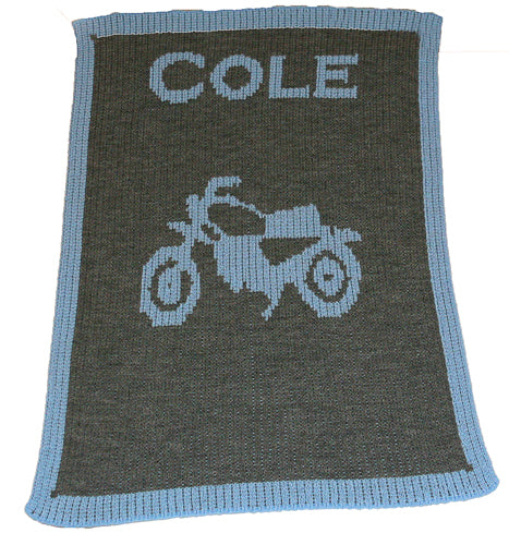vintage motorcycle blanket