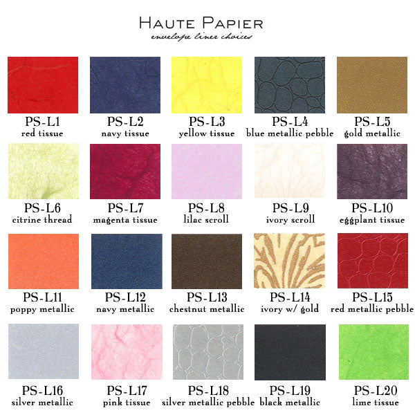 petite box of letterpress stationery by haute papier