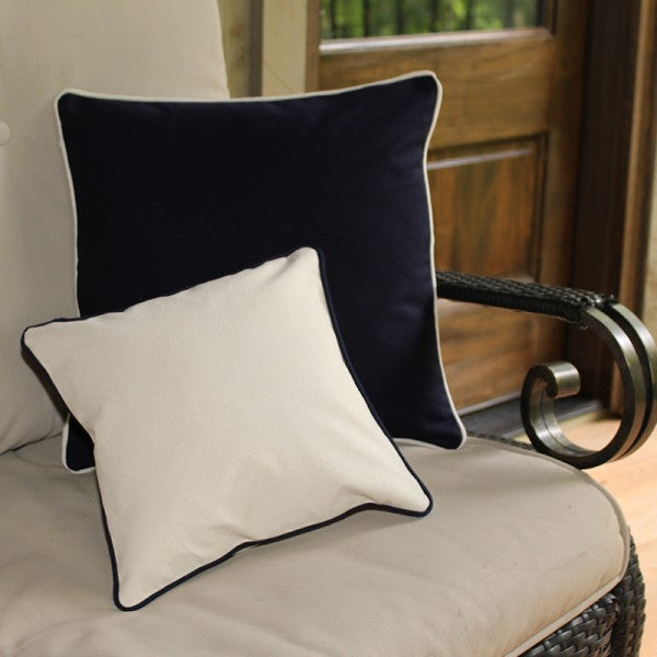 navy decor pillowcase