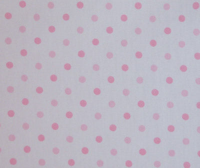 pink dots layette set