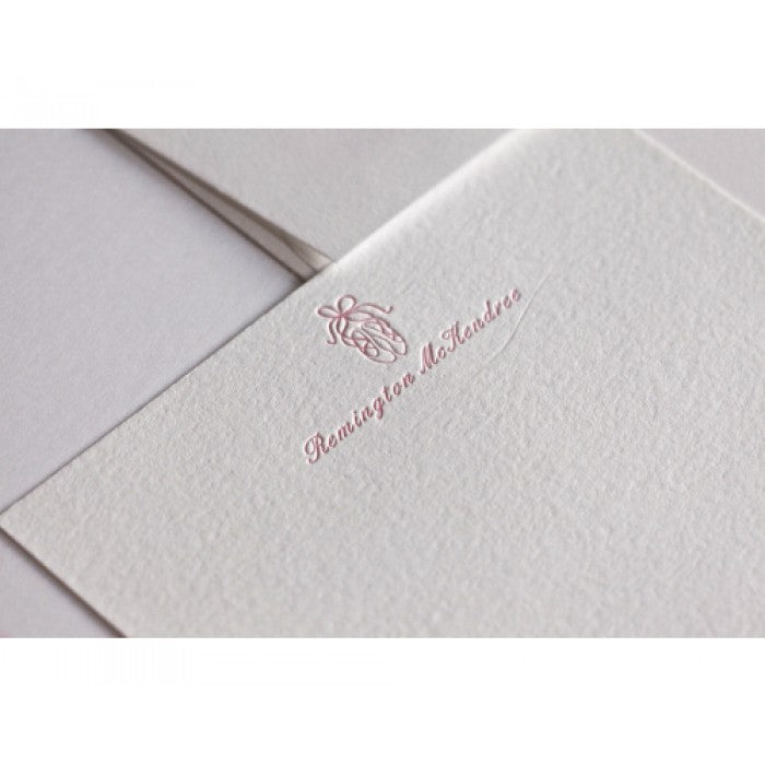 remington baby stationery