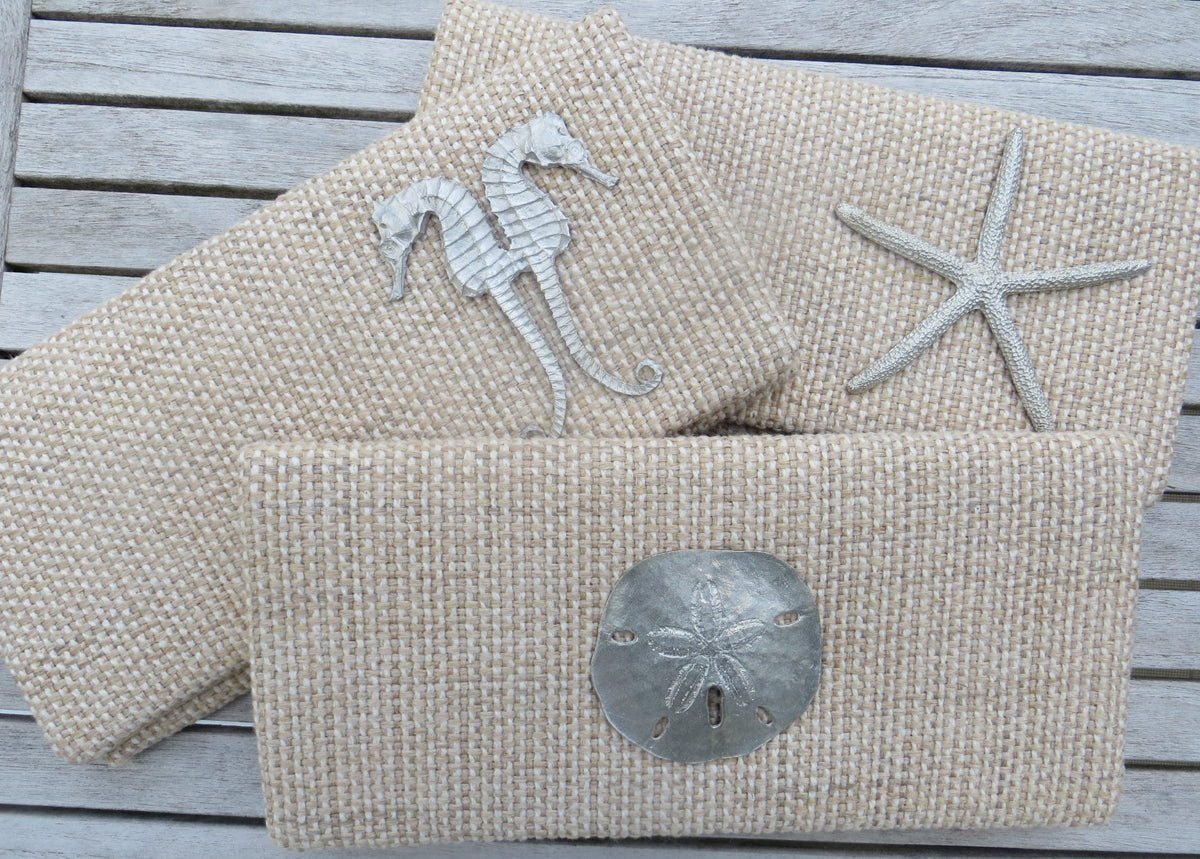 seaside clutch with casting (natural grass)