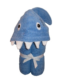 shark hooded towel