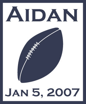 single football blanket