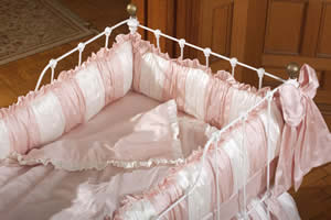 sorbonne crib bedding (custom colors available) (contact us for pricing)