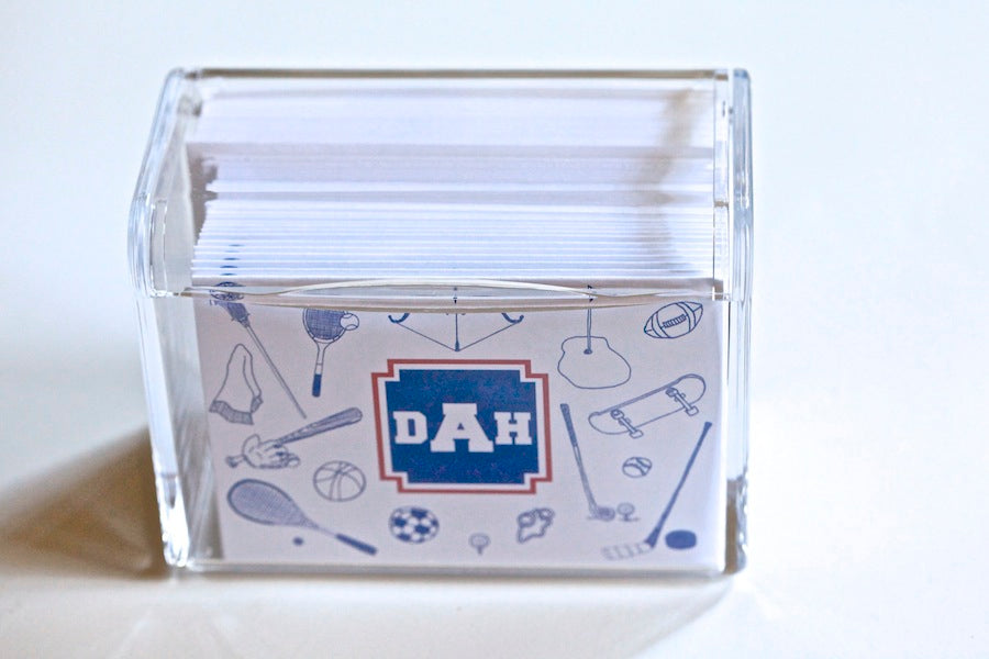 sports note set