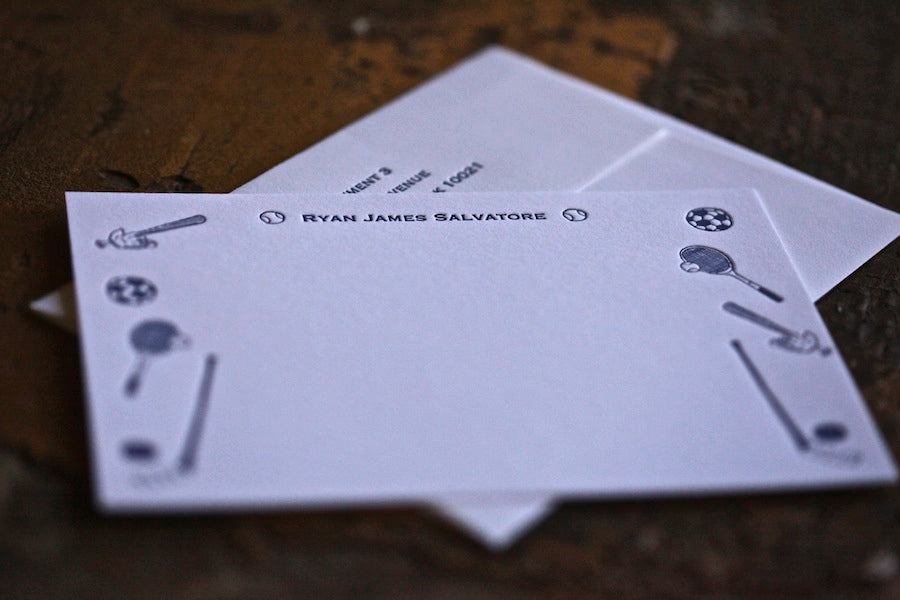 sports stationery