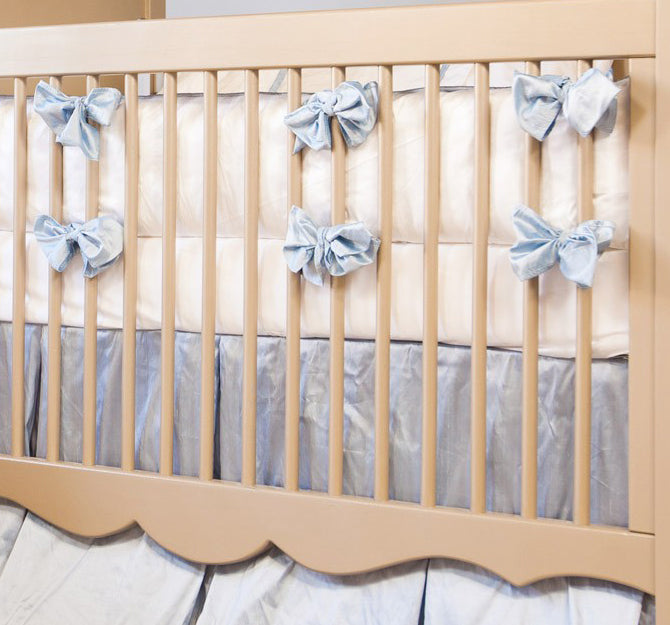 st. moritz crib bedding (custom colors available) (contact us for pricing)