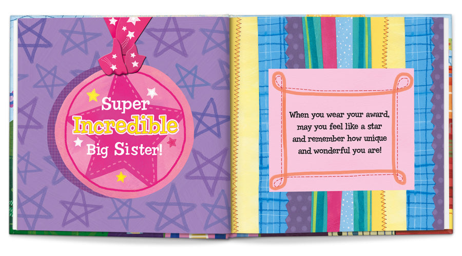 the super incredible big sister book