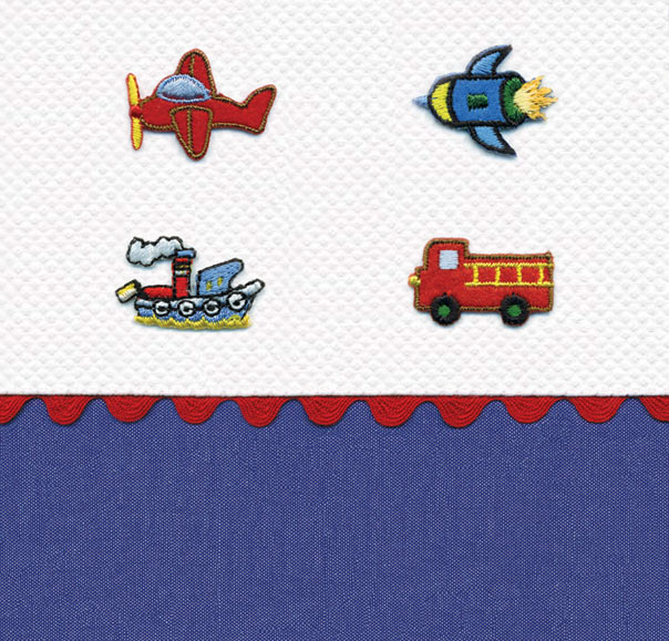 transportation crib bedding