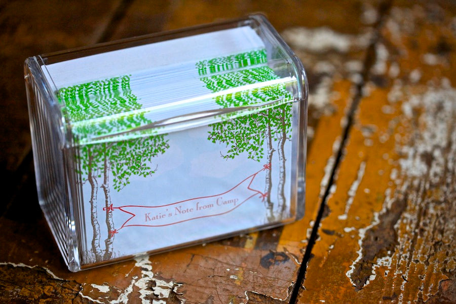 trees camp notes set
