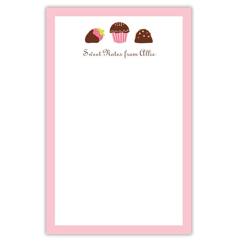 boatman geller sweets notepad