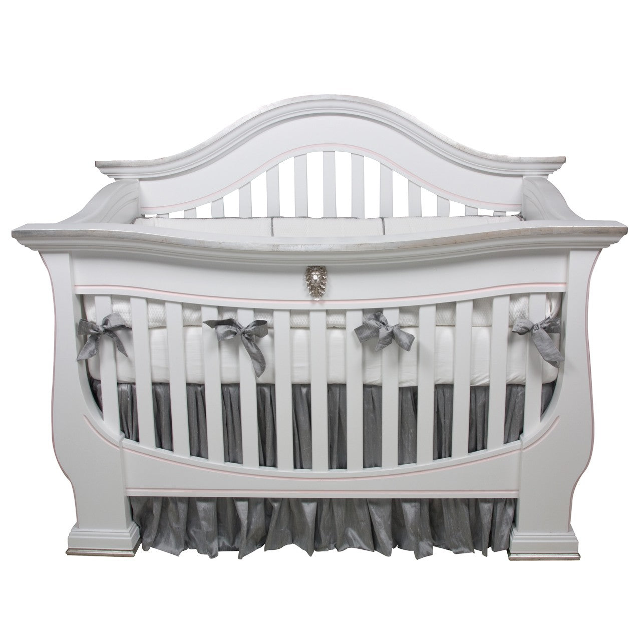 London Crib with Silver Gilding