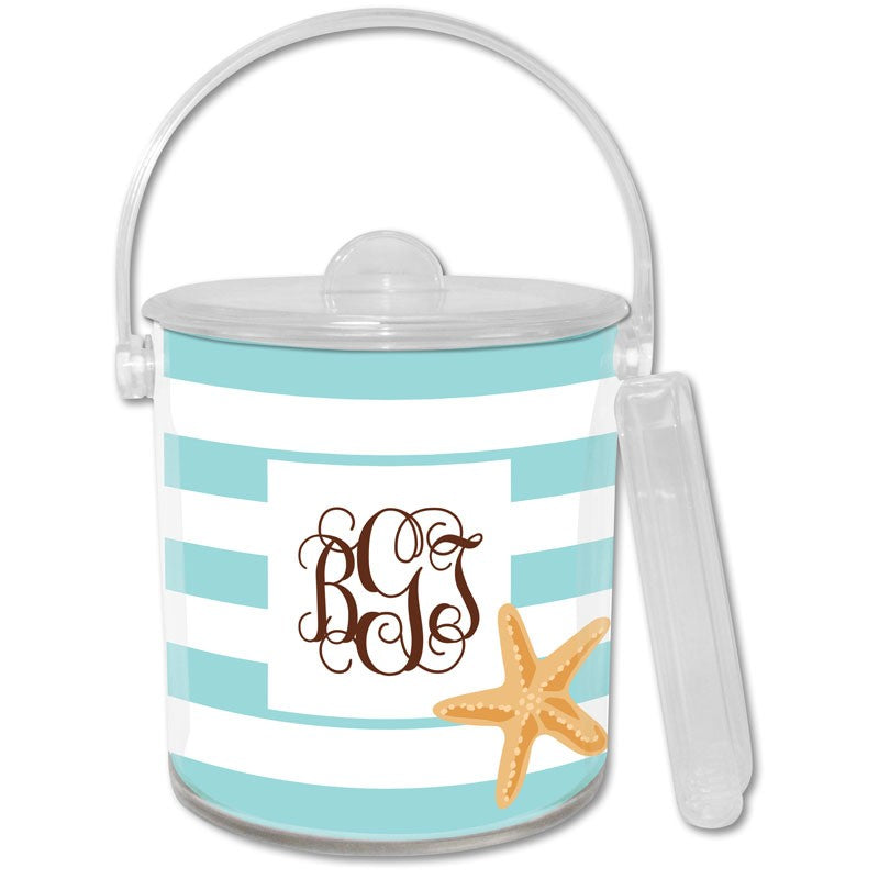 boatman geller stripe starfish ice bucket