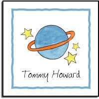 personalized stickers outer space