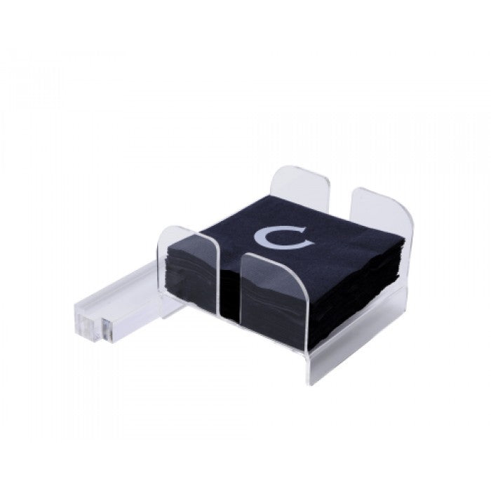 black napkin set