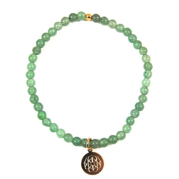 Customize Your Charm - Mini Aventurine Classic Charm Bracelet
