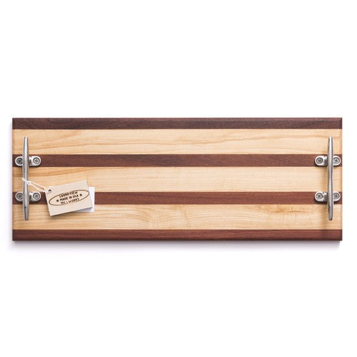 soundview millworks nautical cleat serving handle board