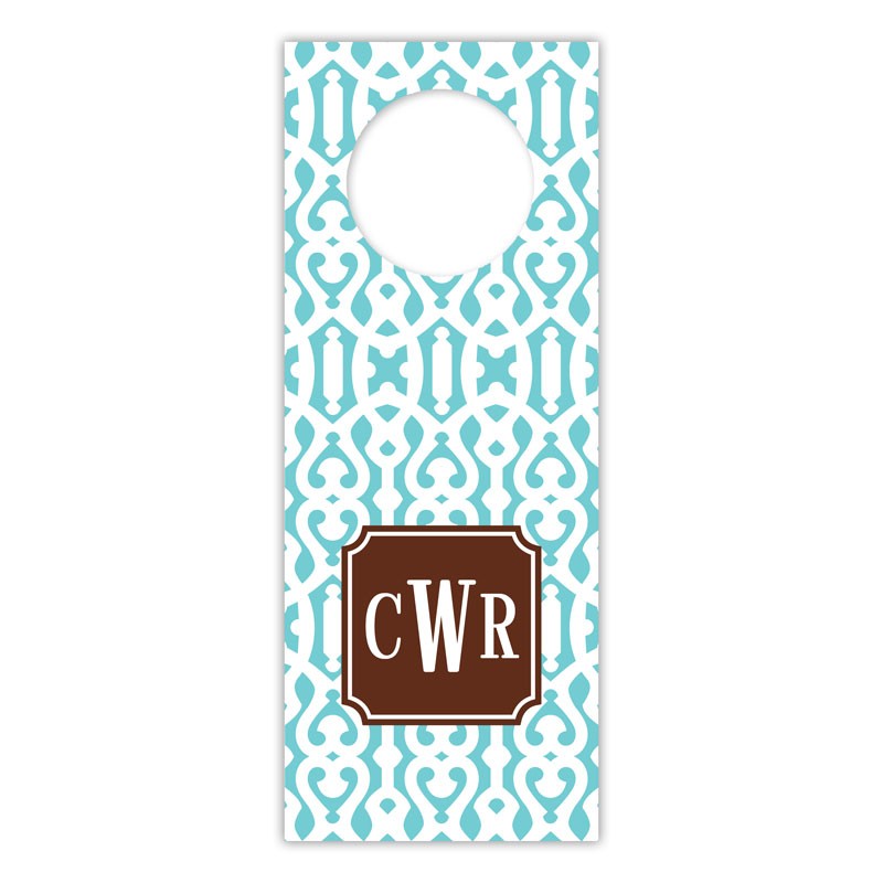 boatman geller cameron teal wine tags