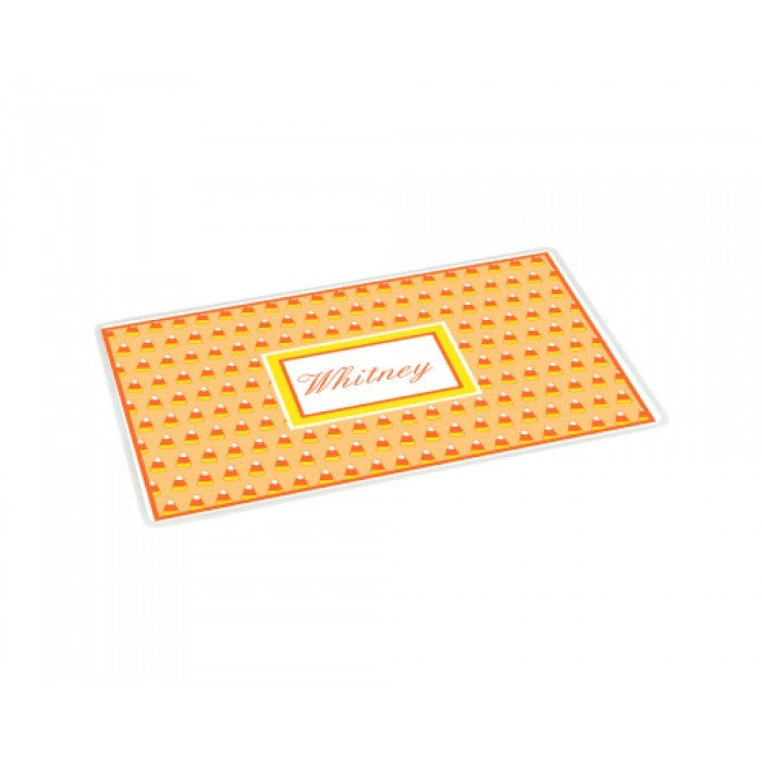 candy corn placemat