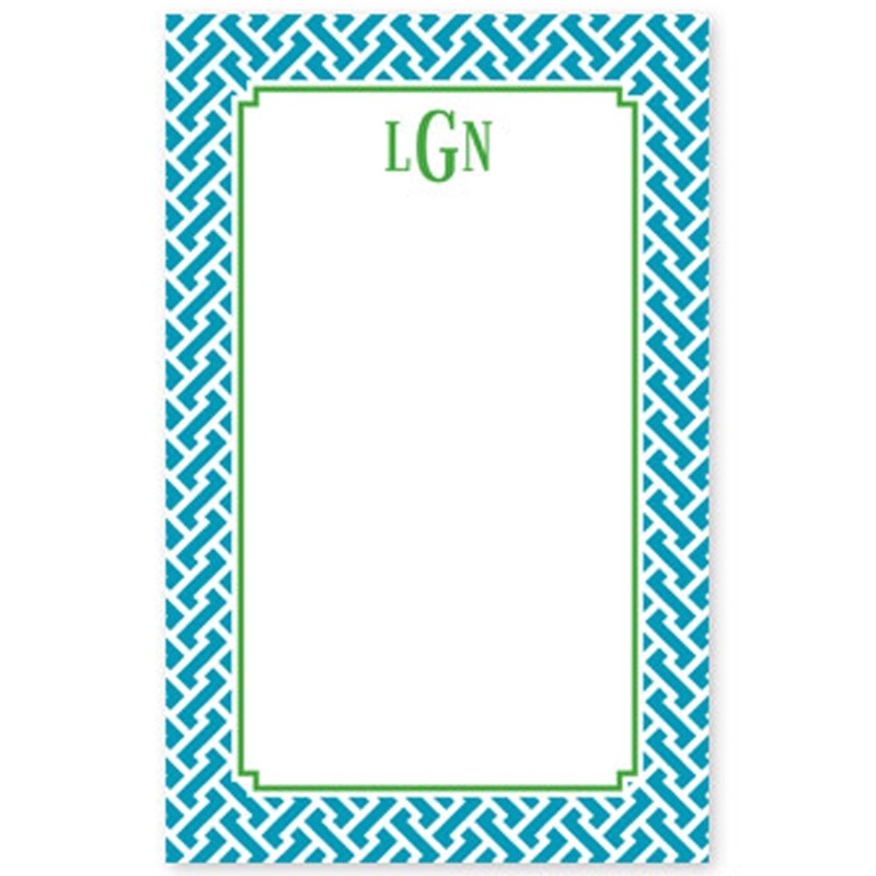 boatman geller stella turquoise notepad