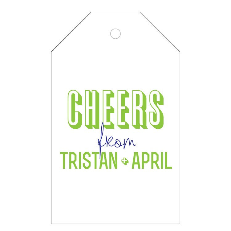 haute papier letterpress gift tag t20