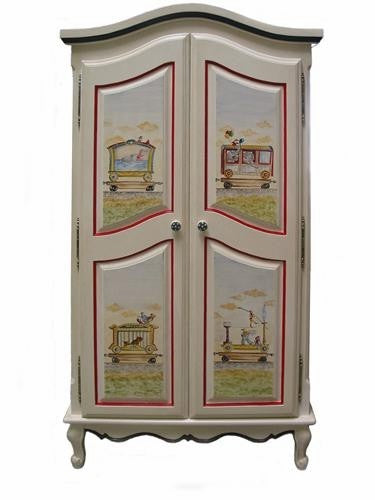 french full door armoire (circus)
