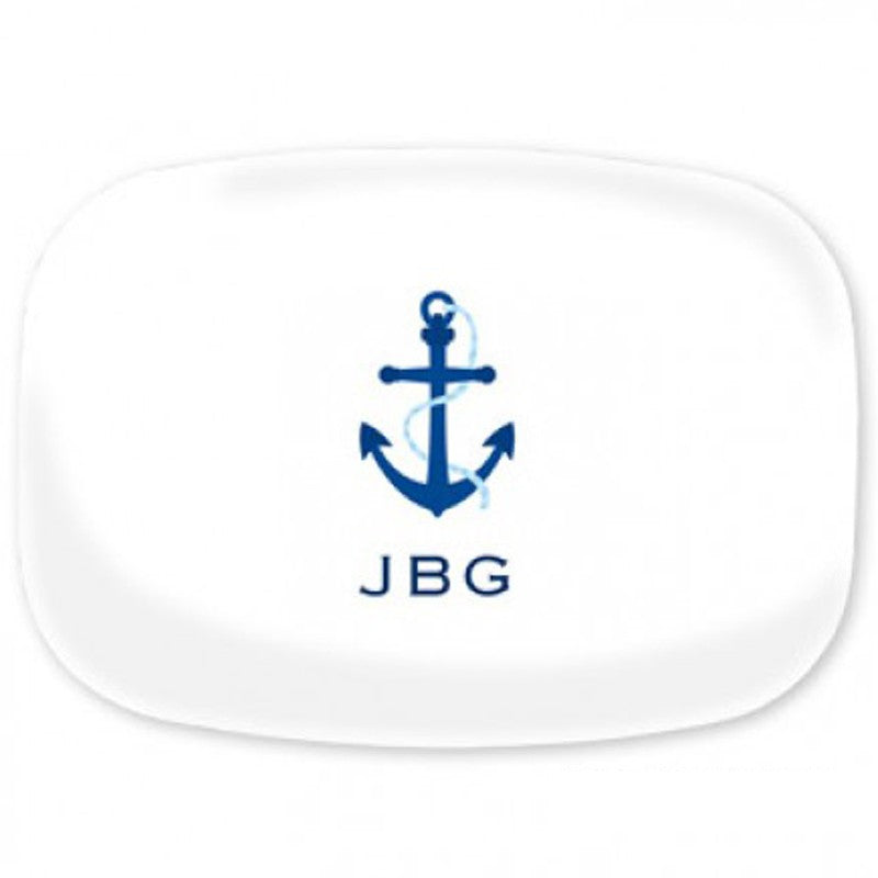 boatman geller icon anchor platter
