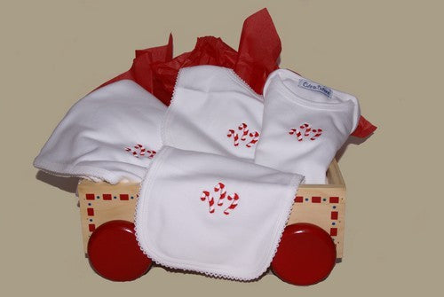 candy cane bib