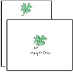 personalized everyday notes lucky clover