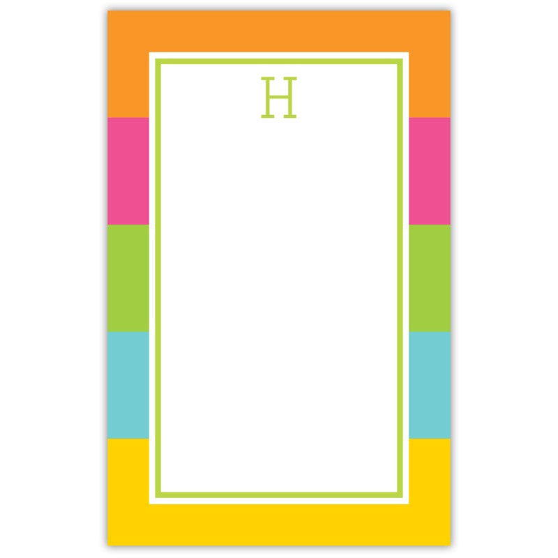 boatman geller bold stripe notepad
