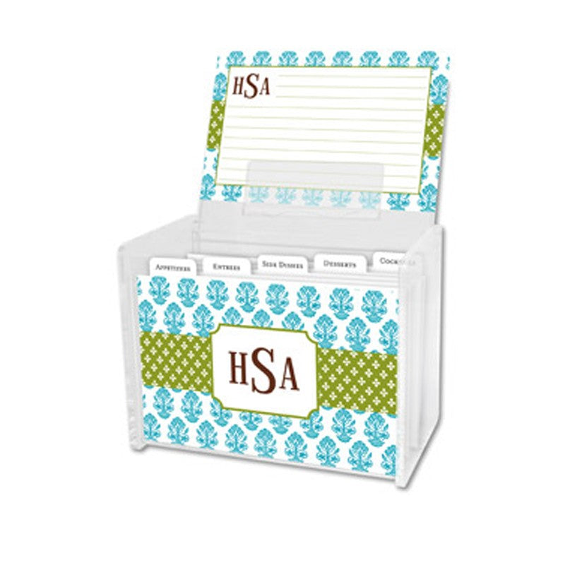 boatman geller beti teal recipe box