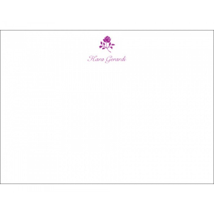 rose social stationery