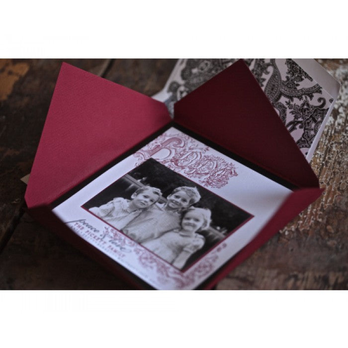 ornate love holiday card