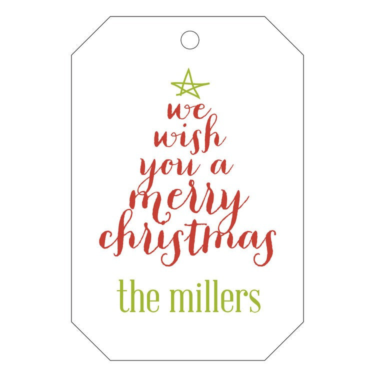haute papier letterpress gift tag t48