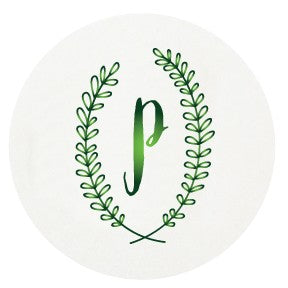 Personalized Foil Stamped Coasters M117 By Haute Papier