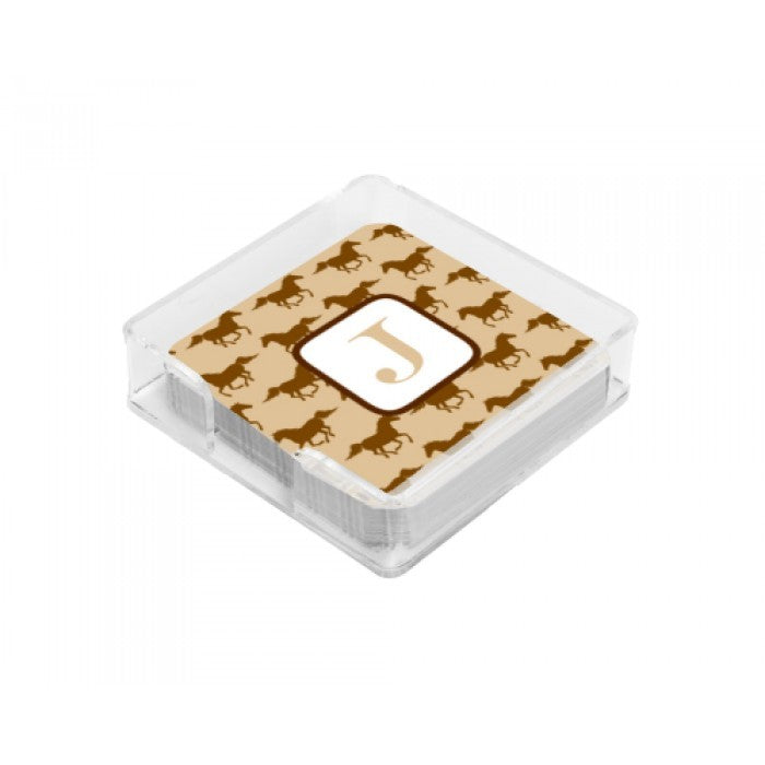 horse disposable coasters