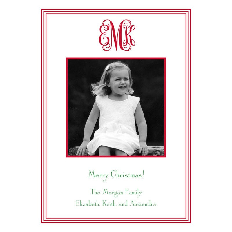 boatman geller grand border holiday photo card