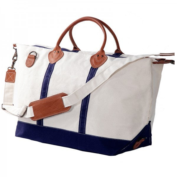 weekender tote bag navy