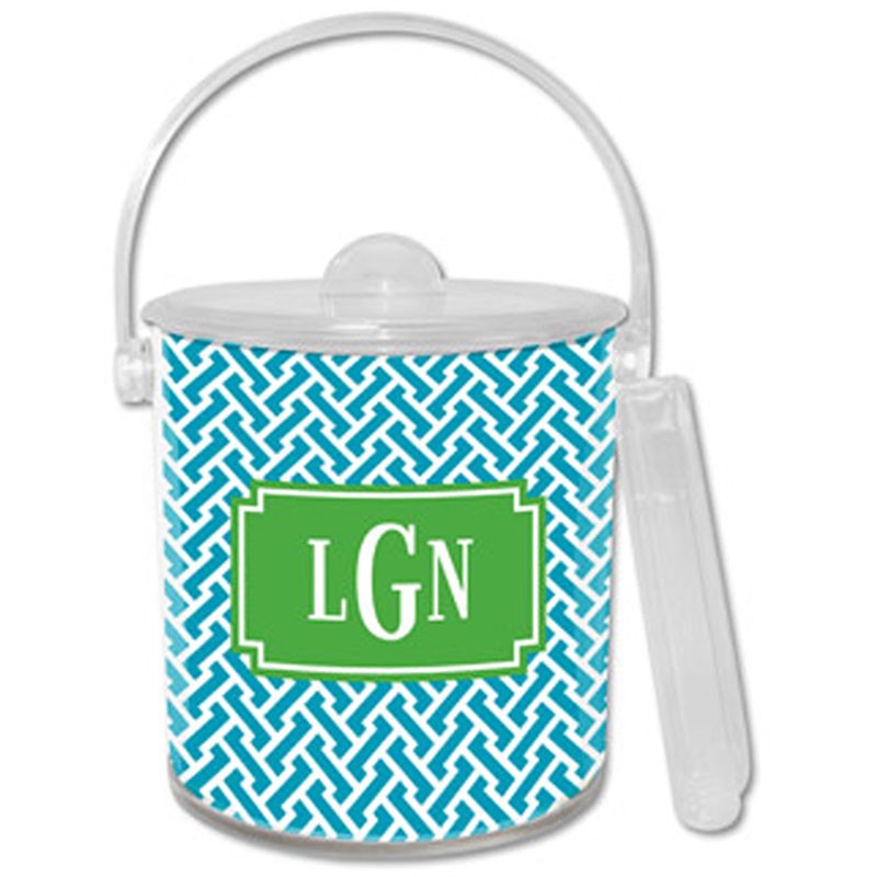 boatman geller stella turquoise ice bucket