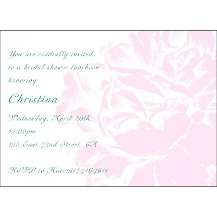 pretty peonies bridal showers