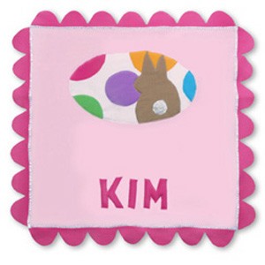 personalized fleece blanket - snugglebunny