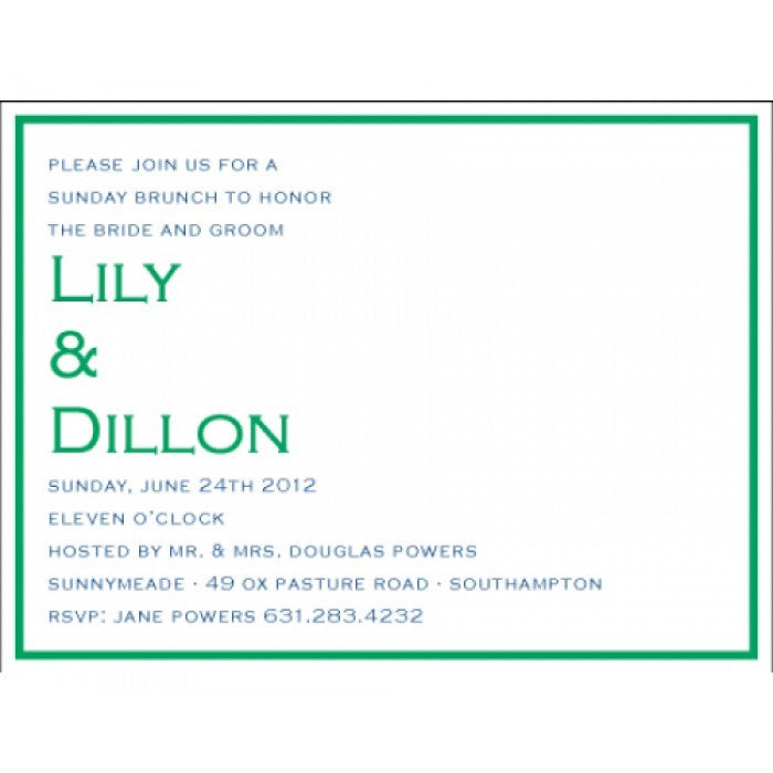 lily & dillon brunch sunnymeade