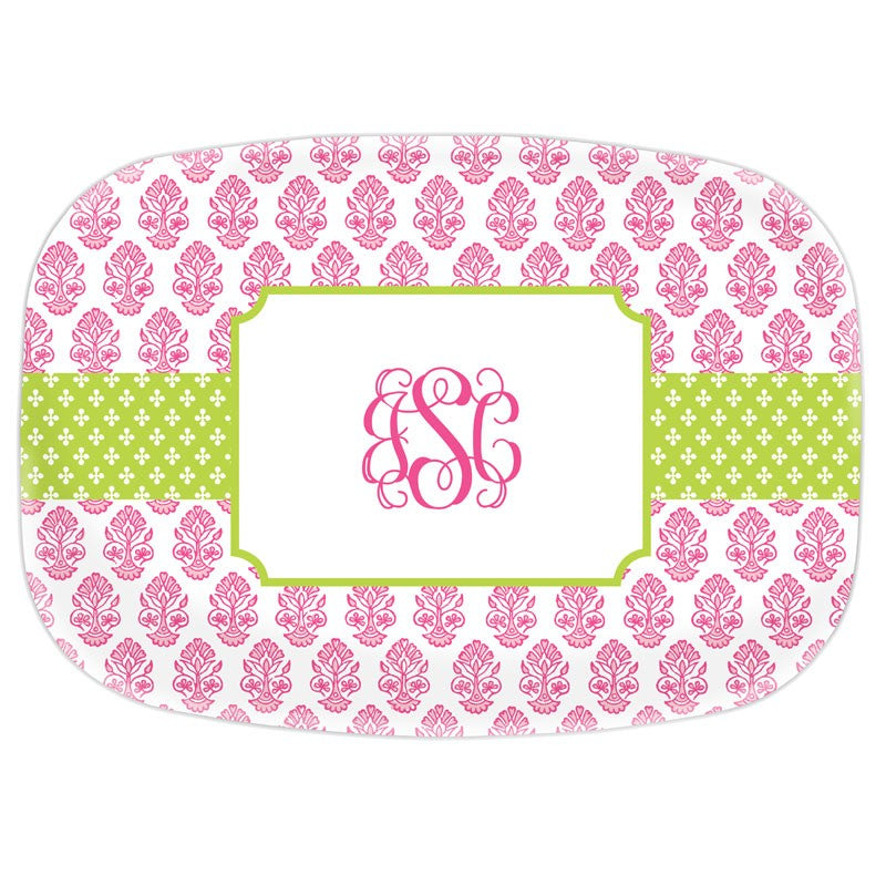 boatman geller beti pink platters