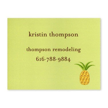 boatman geller pineapple calling card