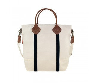flight bag - natural/black