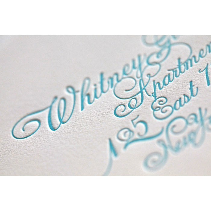 whitney & charles response card